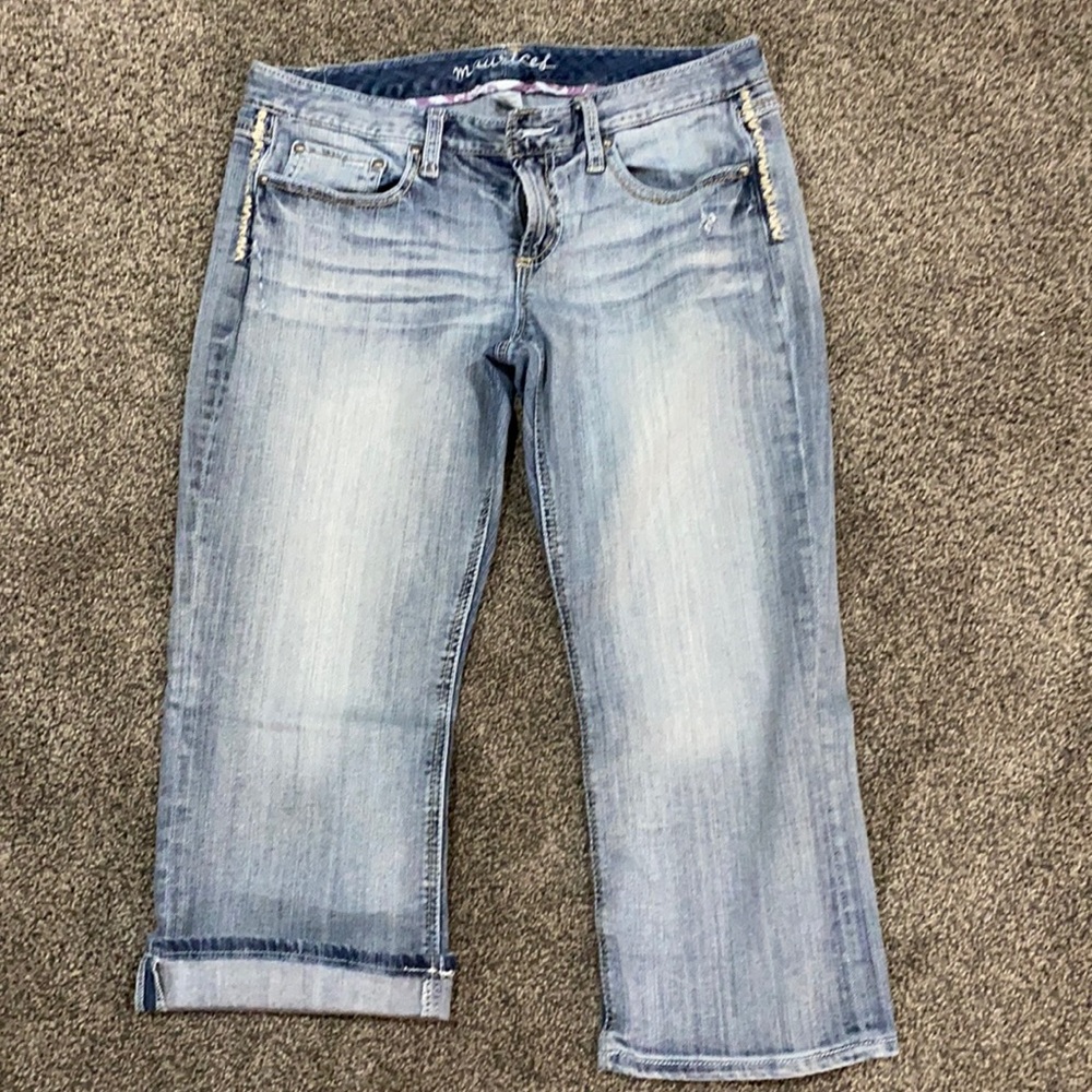 Maurice’s denim Capri jeans